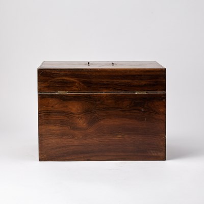 Lot 48 - Victorian Rosewood Cave à Liqueur