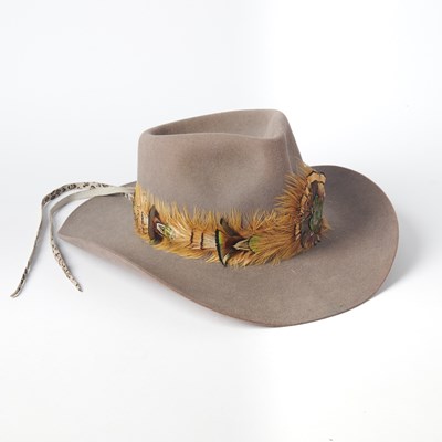 Lot 87 - Mary Tyler Moore's finely crafted Akubra hat