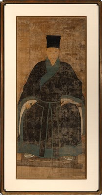 Lot 163 - Chinese Portrait on Silk