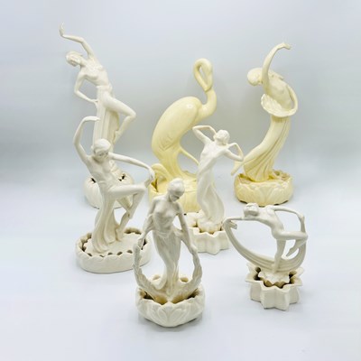 Lot 1087 - Group of Cowan Art Deco Pottery Figures