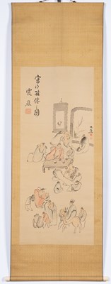 Lot 128 - Japanese School Painting