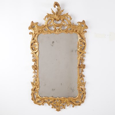 Lot 417 - George II Giltwood Mirror