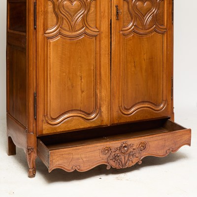 Lot 177 - Louis XIV Provincial Walnut Armoire