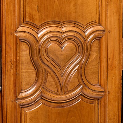 Lot 177 - Louis XIV Provincial Walnut Armoire