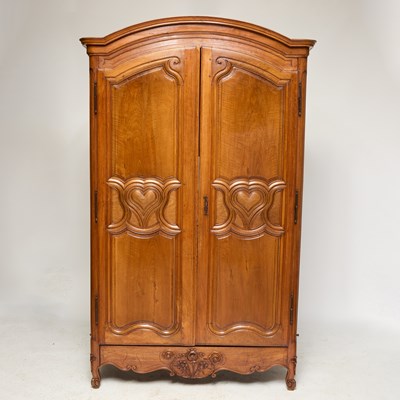 Lot 177 - Louis XIV Provincial Walnut Armoire