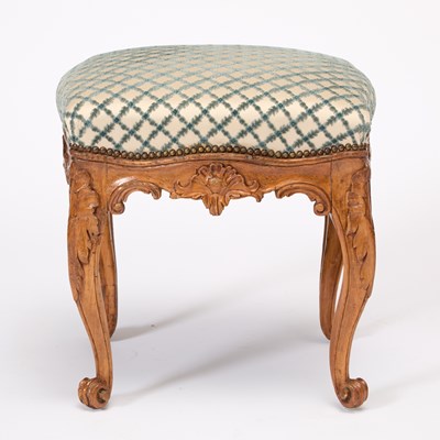 Lot 174 - Louis XV Fruitwood Stool