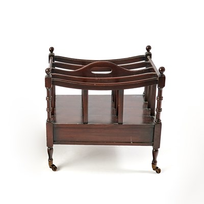 Lot 147 - George III Style Mahogany Canterbury