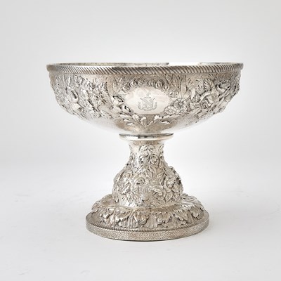 Lot 128 - Tiffany & Co. Sterling Silver Footed Bowl