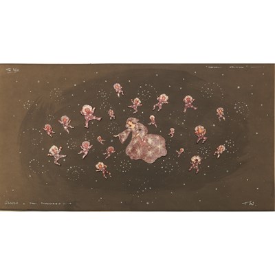 Lot 617 - Tony Walton imagines Glinda and the Snow Babies for The Wiz