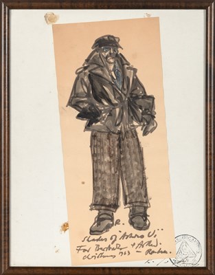 Lot 549 - Design by Rouben Ter-Arutunian for Brecht's Arturo Ui
