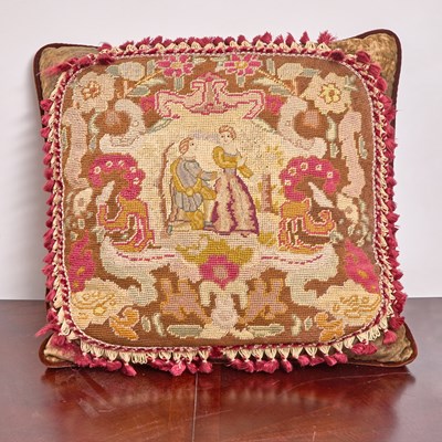 Lot 230 - Aubusson Tapestry Pillow
