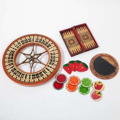 Lot 306 - Group of American Folk Art and Games