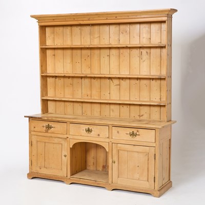 Lot 286 - Welsh Stripped Pine Welsh Dresser