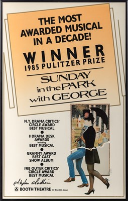 Lot 573 - Signed by Stephen Sondheim