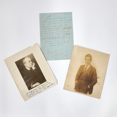 Lot 653 - A miscellany of 20th-century musicians' autographs, including Bernstein