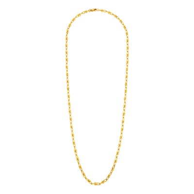 Lot 1091 - Cartier Long Gold Chain Necklace