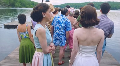 Lot 504 - Rose's Summer Vacation Set for the Catskills worn on screen in The Marvelous Mrs. Maisel