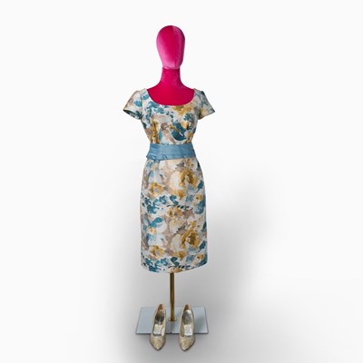 Lot 501 - Rose's dress and heels from the "A Jewish Girl Walks Into the Apollo" episode of The Marvelous Mrs. Maisel