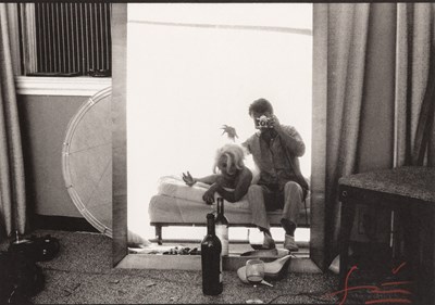 Lot 609 - The only Last Sitting image to show Bert Stern with Marilyn Monroe