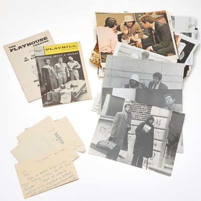 Lot 582 - A large group of photographs and notes from the career of Tony Roberts