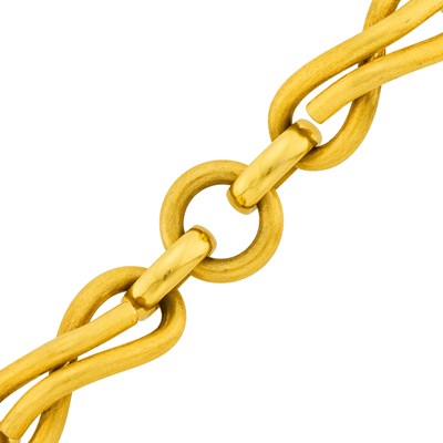 Lot 109 - Hammerman Brothers Gold Link Bracelet