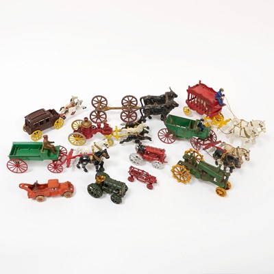 Lot 294 - Collection of Painted Cast Iron and Other Toys