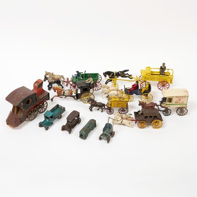 Lot 295 - Collection of Painted Cast Iron and Other Toys