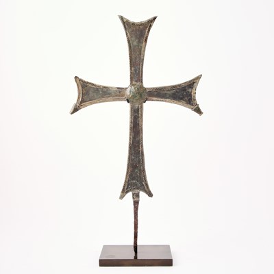 Lot 199 - Byzantine Bronze Processional Cross