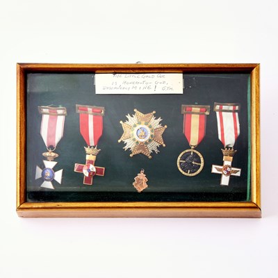 Lot 208 - Group of Medals Belonging to George Tyler Moore
