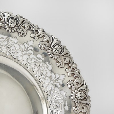 Lot 88 - Pair of Tiffany & Co. Sterling Silver Low Compotes