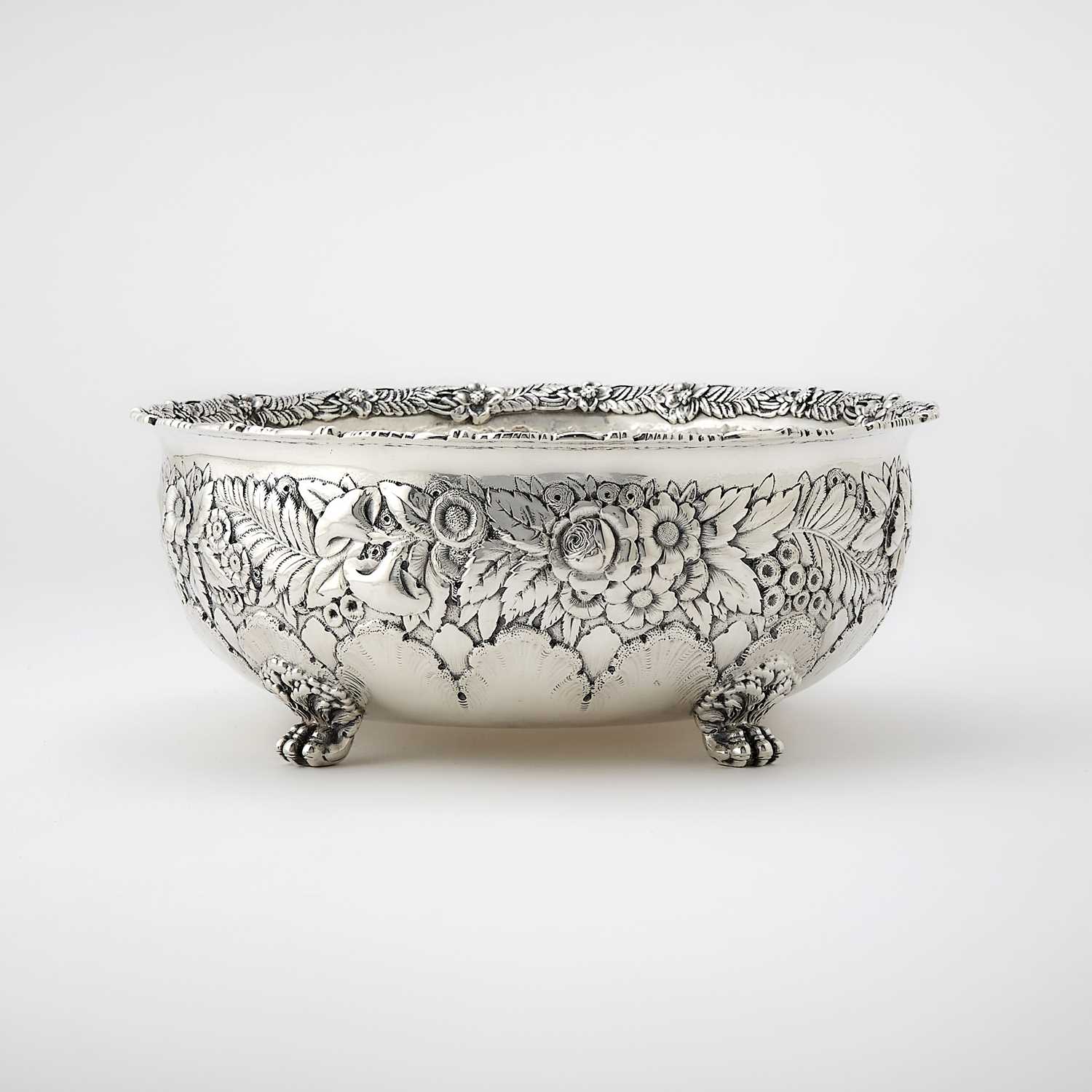 Lot 89 - Tiffany & Co. Sterling Silver Footed Center Bowl