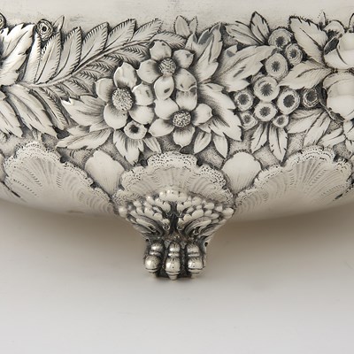Lot 89 - Tiffany & Co. Sterling Silver Footed Center Bowl