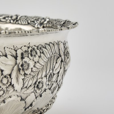 Lot 89 - Tiffany & Co. Sterling Silver Footed Center Bowl
