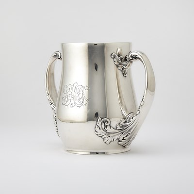Lot 86 - Whiting Mfg. Co. Sterling Silver Two-Handled Vase