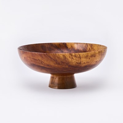 Lot 777 - Ed Moulthrop Turned Cherry Footed Bowl