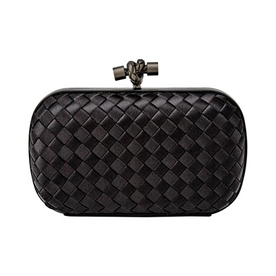 Lot 1188 - Bottega Veneta Pochette Knot Silk Clutch