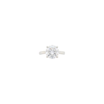 Lot 145 - Silver and Diamond Ring