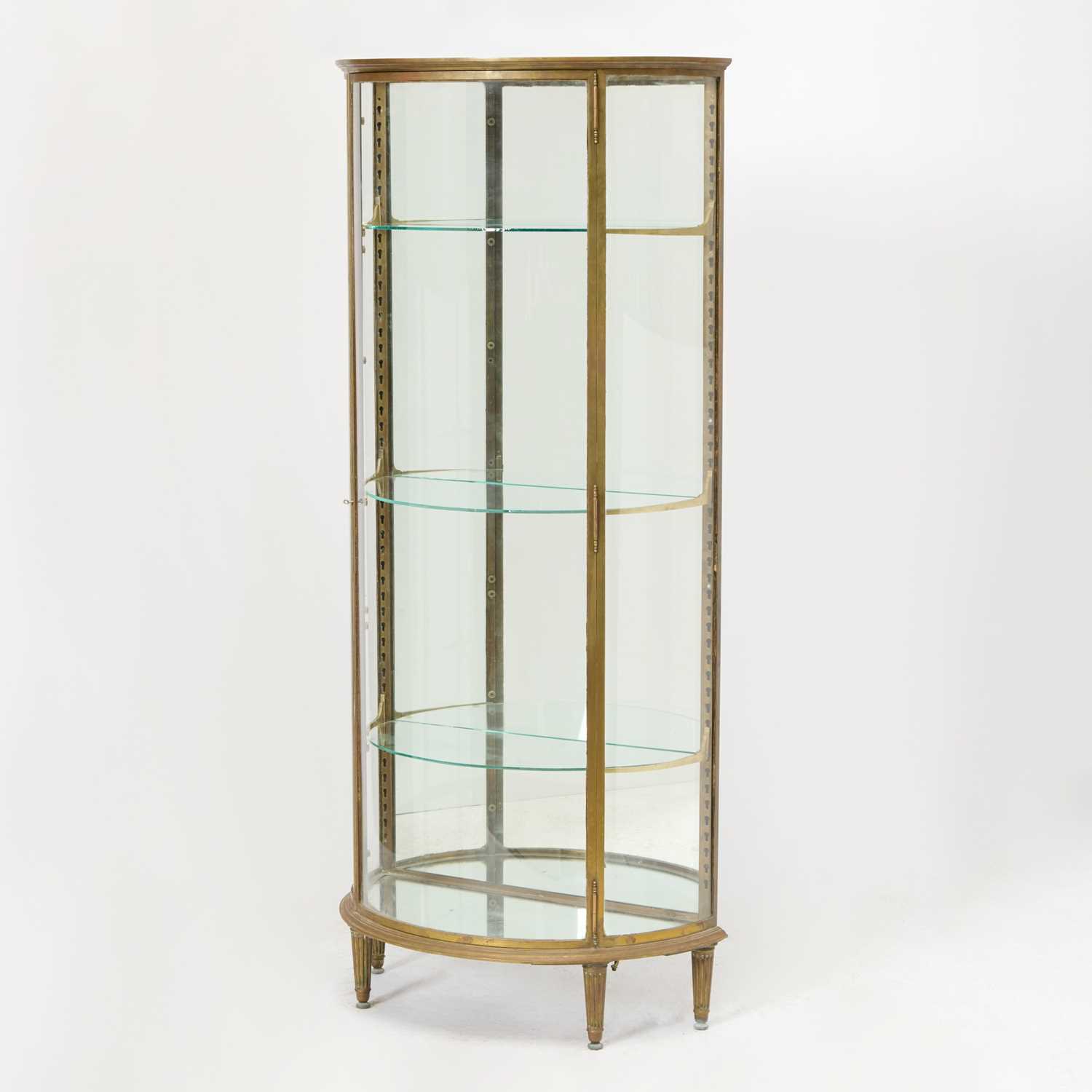 Lot 66 - French Brass Vitrine Cabinet