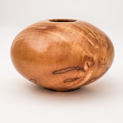 Lot 793 - Matt Moulthrop Red Maple Burl Turned Vessel