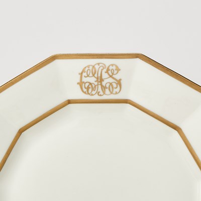 Lot 69 - Limoges Porcelain Gilt Decorated Partial Dinner Service