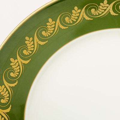 Lot 70 - Two Richard Ginori Porcelain Gilt Decorated Partial Dinner Services