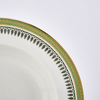 Lot 83 - Assembled Set of Twelve Spode Porcelain Rim Soup Bowls