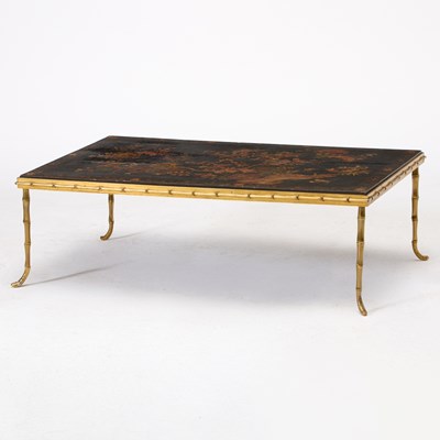 Lot 130 - Chinoiserie Decorated Lacquer Low Table