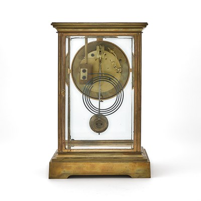 Lot 144 - Tiffany & Co. French Bronze Mantle Clock