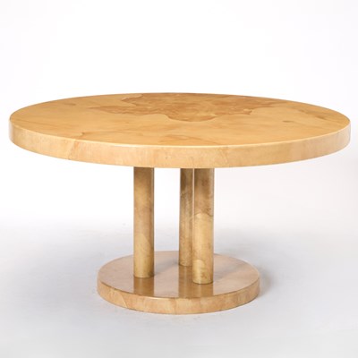Lot 3181 - Karl Springer Lacquered Circular Dining Table