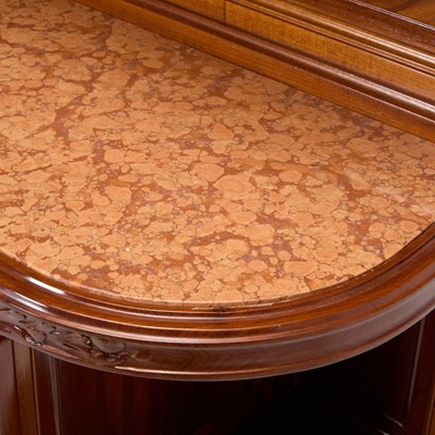 Lot 78 - Louis Majorelle Art Nouveau Carved Mahogany 'Algues' (Seaweed) Pattern Buffet