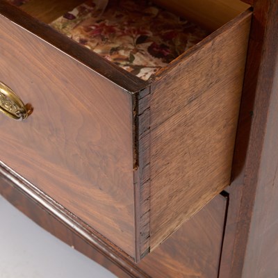 Lot 45 - George III Mahogany Tall Chest of Drawers