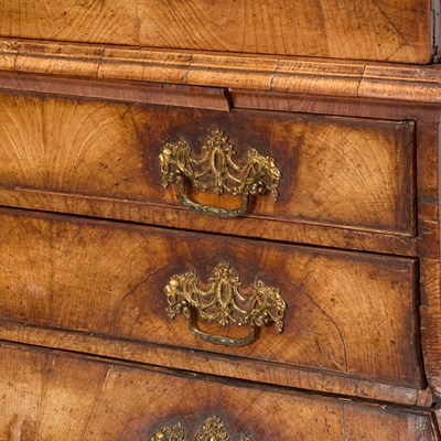 Lot 49 - Dutch Rococo Walnut Cabinet