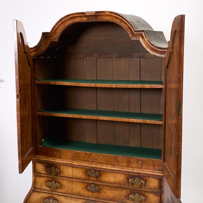Lot 49 - Dutch Rococo Walnut Cabinet