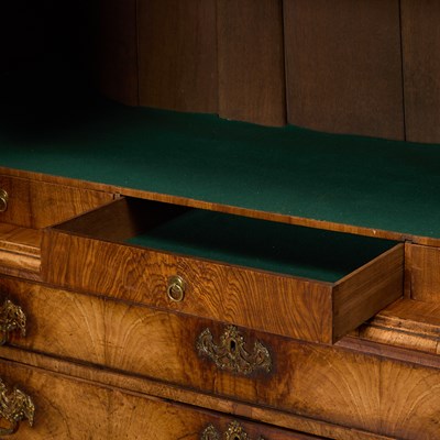 Lot 49 - Dutch Rococo Walnut Cabinet